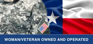 Woman/Veteran owned and operated